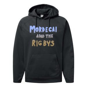 Mordecai And The Rigbys Ringer Performance Fleece Hoodie