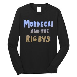 Mordecai And The Rigbys Ringer Long Sleeve Shirt