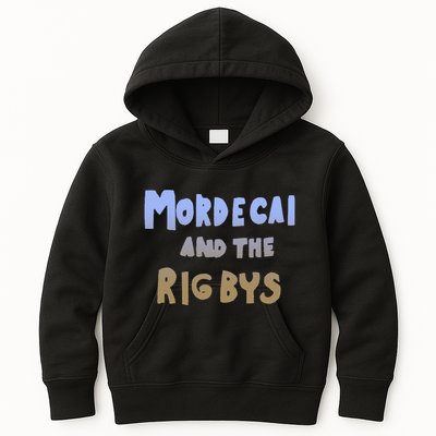 Mordecai And The Rigbys Ringer Kids Hoodie