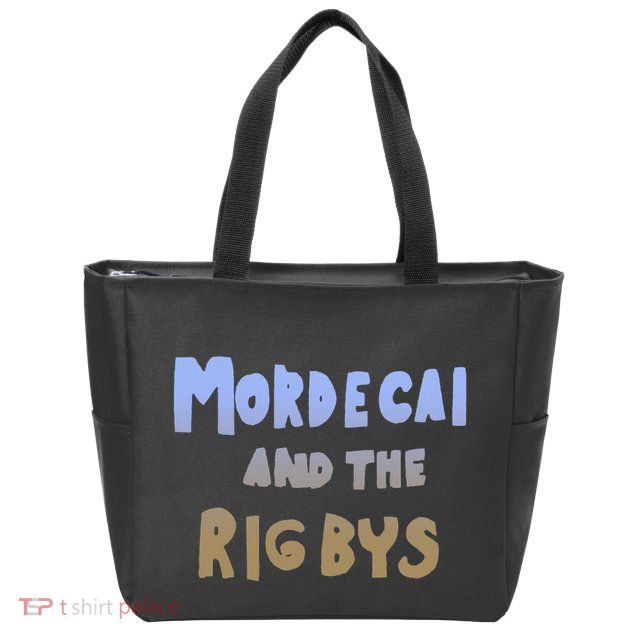 Mordecai And The Rigbys Ringer Zip Tote Bag