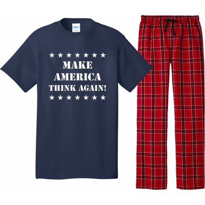 Make America Think Again Anti Donald Trump Pajama Set