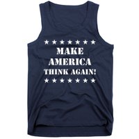 Make America Think Again Anti Donald Trump Tank Top