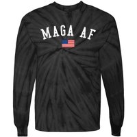 Maga Af Trump 2024 Republican Take America Back Tie-Dye Long Sleeve Shirt