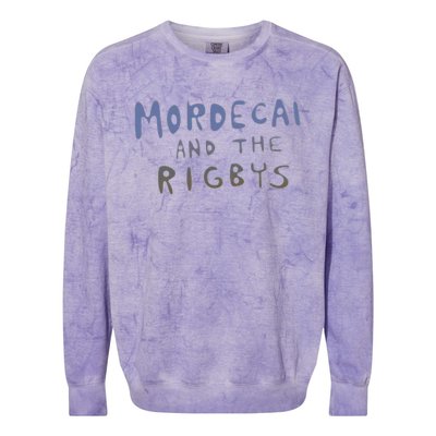 Mordecai And The Rigbys. Colorblast Crewneck Sweatshirt