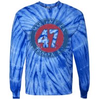 Make America Trump Again Trump 47 2024 Gift Tie-Dye Long Sleeve Shirt