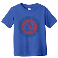 Make America Trump Again Trump 47 2024 Gift Toddler T-Shirt