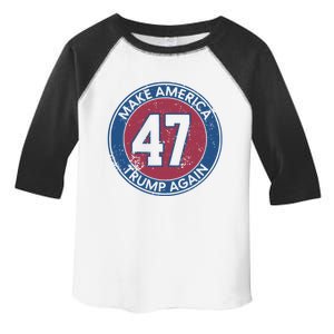 Make America Trump Again Trump 47 2024 Gift Toddler Fine Jersey T-Shirt