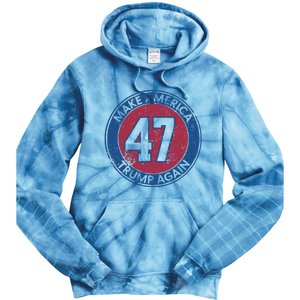 Make America Trump Again Trump 47 2024 Tie Dye Hoodie