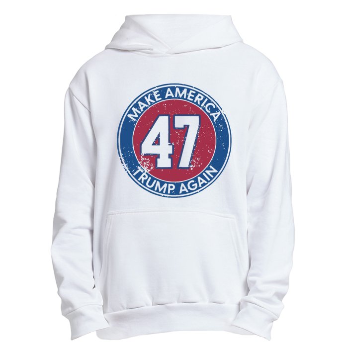 Make America Trump Again Trump 47 2024 Urban Pullover Hoodie