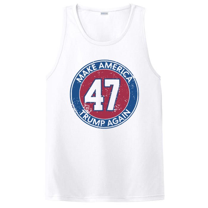 Make America Trump Again Trump 47 2024 PosiCharge Competitor Tank