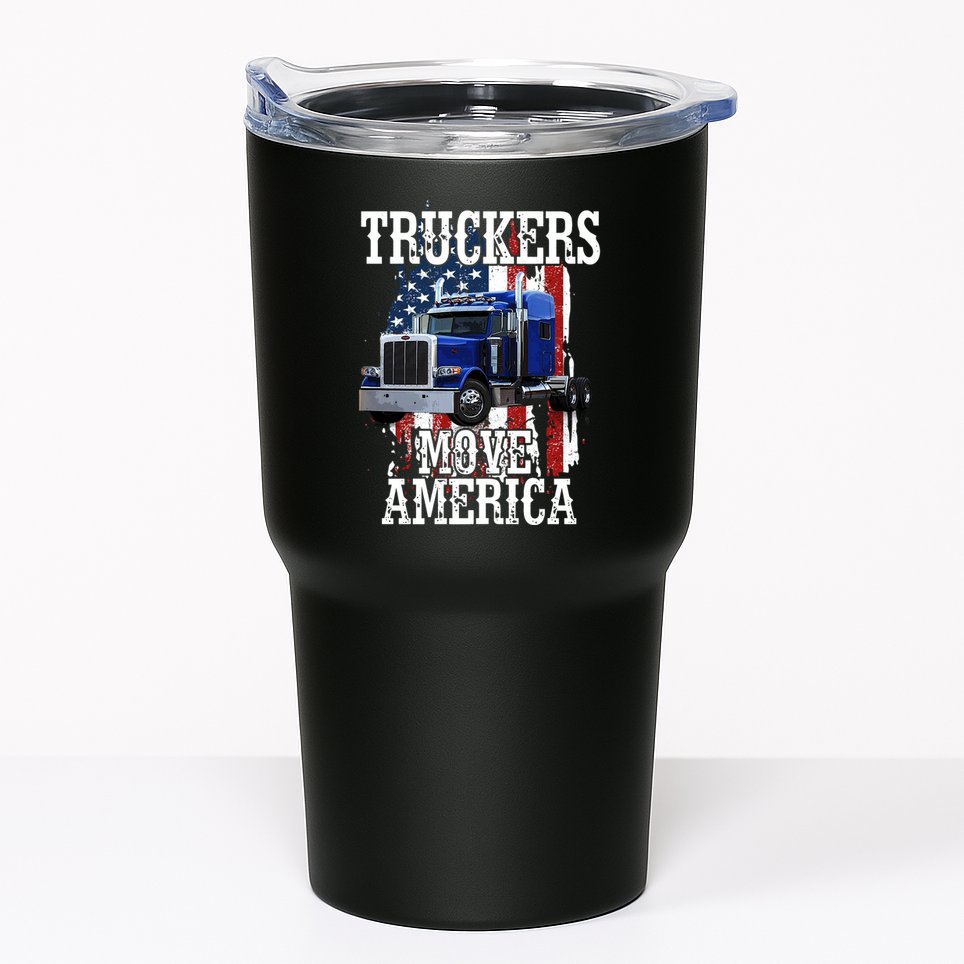 Move America Truckers USA Tumbler