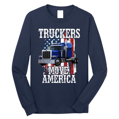 Move America Truckers USA Long Sleeve Shirt