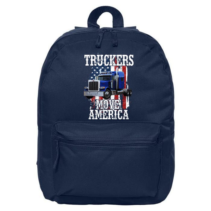 Move America Truckers USA 16 in Basic Backpack