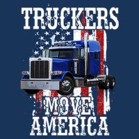 Move America Truckers USA 16 in Basic Backpack
