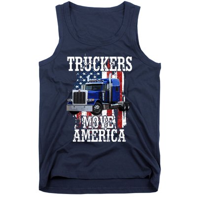 Move America Truckers USA Tank Top