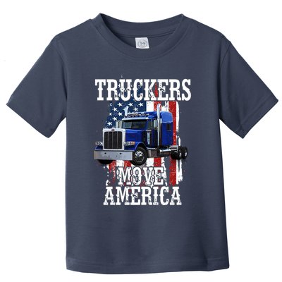 Move America Truckers USA Toddler T-Shirt