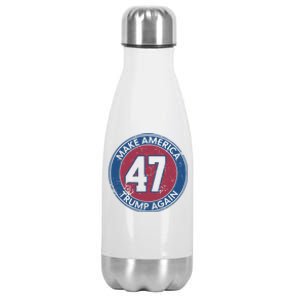 Make America Trump Again Trump 47 2024 Great Gift Stainless Steel Insulated Water Bottle