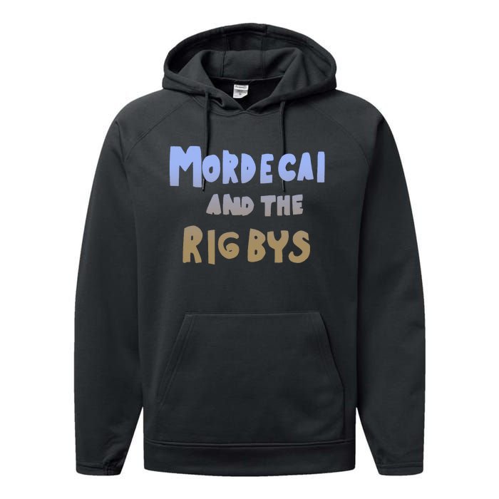 Mordecai And The Rigbys Ringer Performance Fleece Hoodie