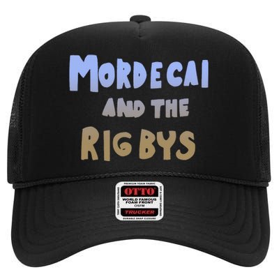 Mordecai And The Rigbys Ringer High Crown Mesh Back Trucker Hat