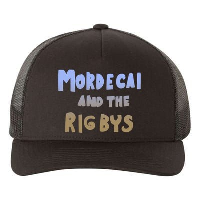 Mordecai And The Rigbys Ringer Yupoong Adult 5-Panel Trucker Hat