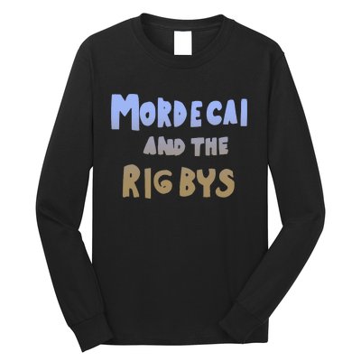 Mordecai And The Rigbys Ringer Long Sleeve Shirt