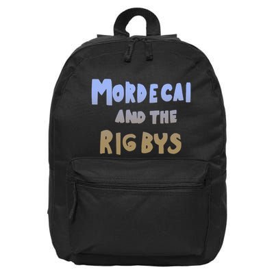 Mordecai And The Rigbys Ringer 16 in Basic Backpack