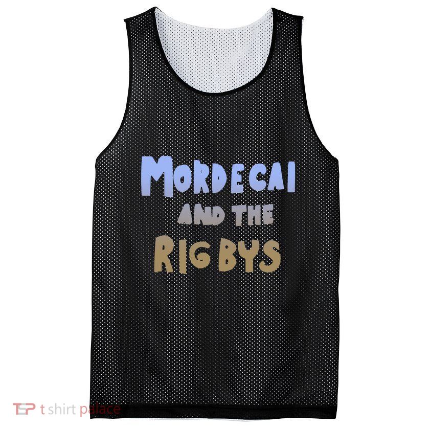 Mordecai And The Rigbys Ringer Mesh Reversible Basketball Jersey Tank