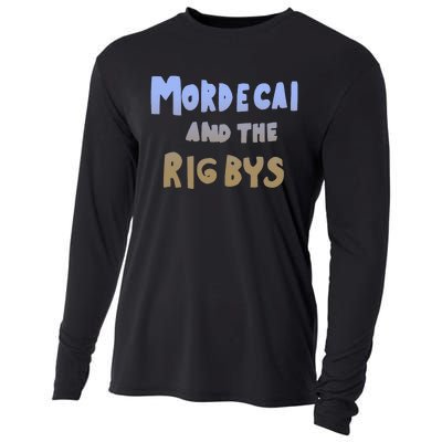 Mordecai And The Rigbys Ringer Cooling Performance Long Sleeve Crew