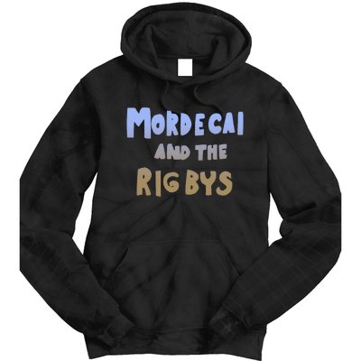 Mordecai And The Rigbys Ringer Tie Dye Hoodie