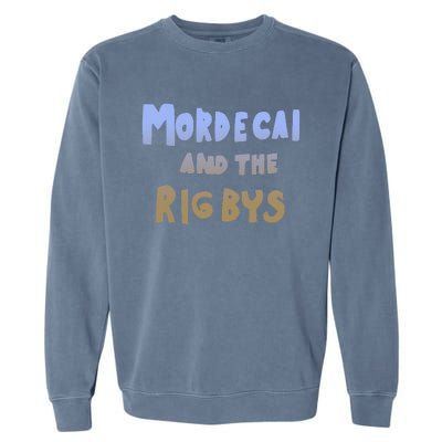 Mordecai And The Rigbys Ringer Garment-Dyed Sweatshirt