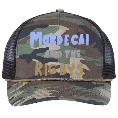 Mordecai And The Rigbys Ringer Retro Rope Trucker Hat Cap