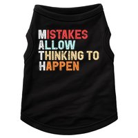 Mistakes Allow Thinking To Happen Math Teacher Math Amazon.com Doggie Tank