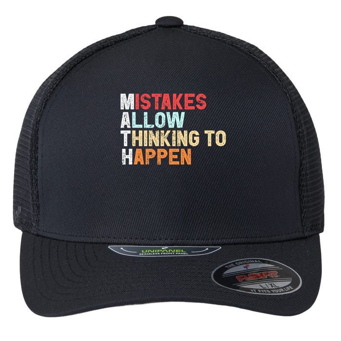 Mistakes Allow Thinking To Happen Math Teacher Math Amazon.com Flexfit Unipanel Trucker Cap