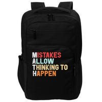 Mistakes Allow Thinking To Happen Math Teacher Math Amazon.com Impact Tech Backpack