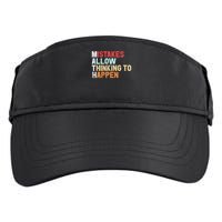 Mistakes Allow Thinking To Happen Math Teacher Math Amazon.com Adult Drive Performance Visor