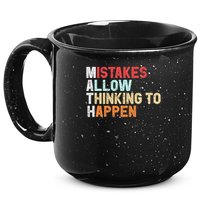 Mistakes Allow Thinking To Happen Math Teacher Math Amazon.com 15oz Campfire Ceramic Mug