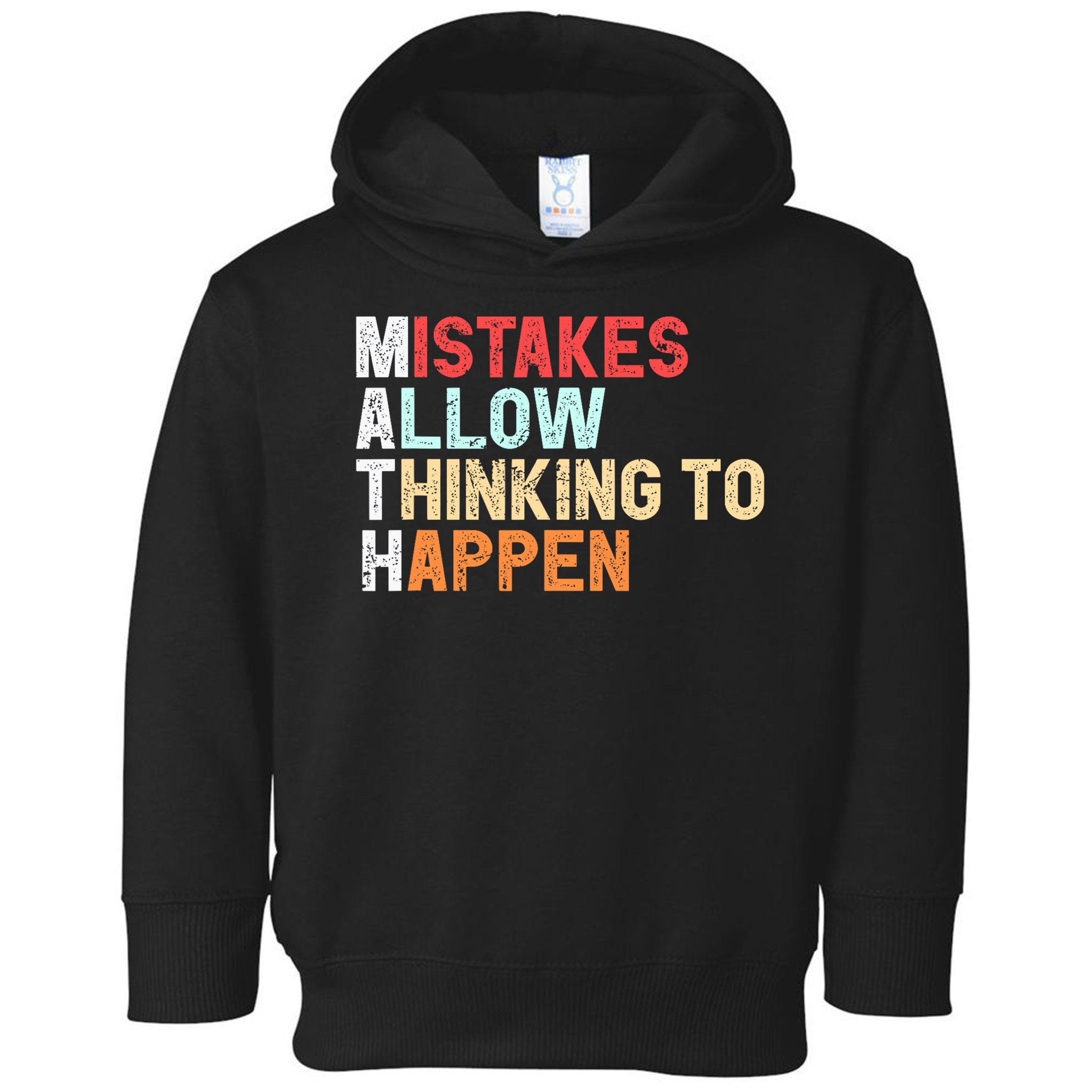 Mistakes Allow Thinking To Happen Math Teacher Math Amazon.com Toddler Hoodie