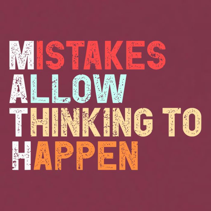 Mistakes Allow Thinking To Happen Math Teacher Math Amazon.com 16oz Travel Tumbler