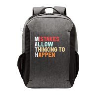 Mistakes Allow Thinking To Happen Math Teacher Math Amazon.com Vector Backpack