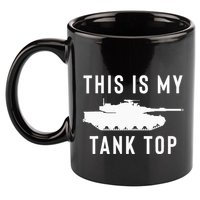 M1 Abrams Tank Funny Sarcastic Military Pun Gift 11oz C Handle Ceramic Mug