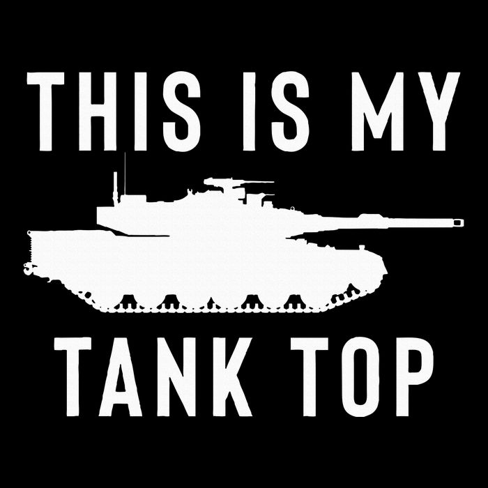 M1 Abrams Tank Funny Sarcastic Military Pun Gift Drawstring Bag
