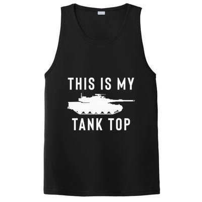 M1 Abrams Tank Funny Sarcastic Military Pun Gift PosiCharge Competitor Tank