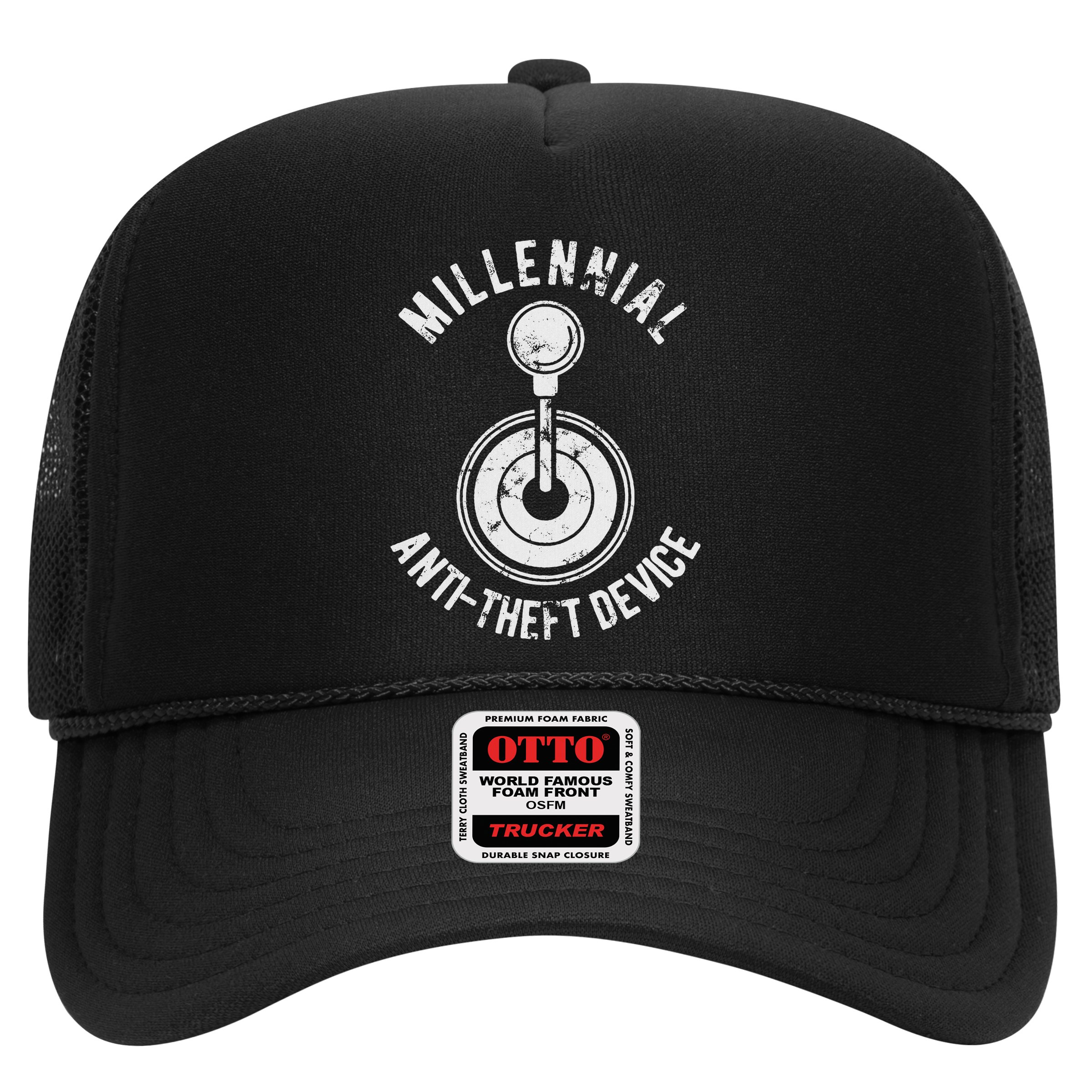 Millennial Anti Theft Device Funny Manual Transmission Hat