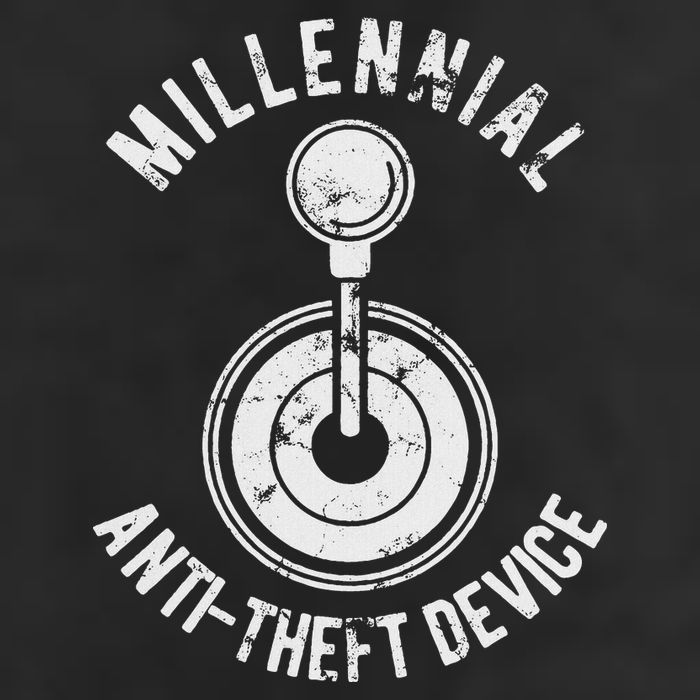 Millennial Anti Theft Device Funny Manual Transmission Hat