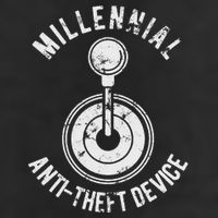 Millennial Anti Theft Device Funny Manual Transmission Golf Towel
