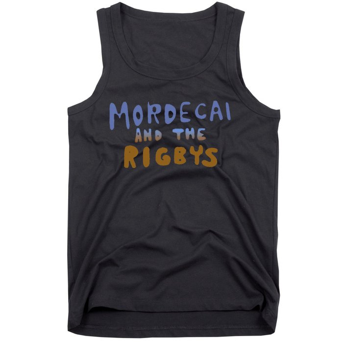 Mordecai And The Rigbys Ringer Tank Top