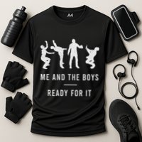 Me And The Ghost Hunting Funny Game Cooling Performance Crew T-Shirt