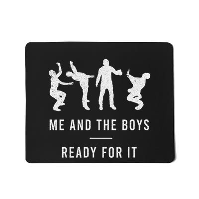 Me And The Ghost Hunting Funny Game Mousepad