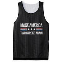 Make America Two Stroke Again Funny Us Patriotic 4th Of July Mesh Reversible Basketball Jersey Tank