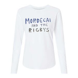 Mordecai And The Rigbys. Womens Cotton Relaxed Long Sleeve T-Shirt